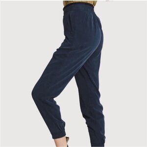 Kit and Ace Silk Easy Breezy Joggers Navy